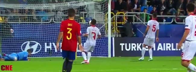 Скачать видео: España vs Macedonia 5 0 Resumen y Goles 17/06/2017 Eurocopa Sub 21