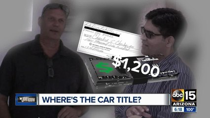 Let Joe Know: Man accused of selling cars without a title