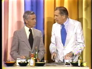 Vincent Price on Johnny Carson Cooking Segment Nov, 21, 1975