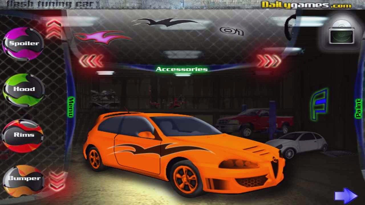 Flash Tuning Car - Free Online Games