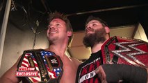 Chris Jericho celebrates his U.S. Title win with his best friend: Raw Fallout, Jan. 9, 201