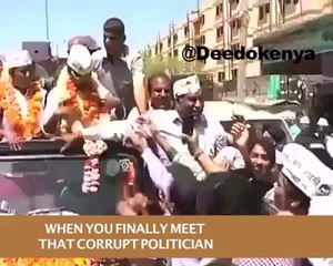 we need to do this with our politicians