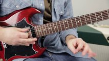 AC/DC Angus Young Style Fast Pentatonic Lick From TNT Lead Guitar Lesson Rock Guitar Soloi
