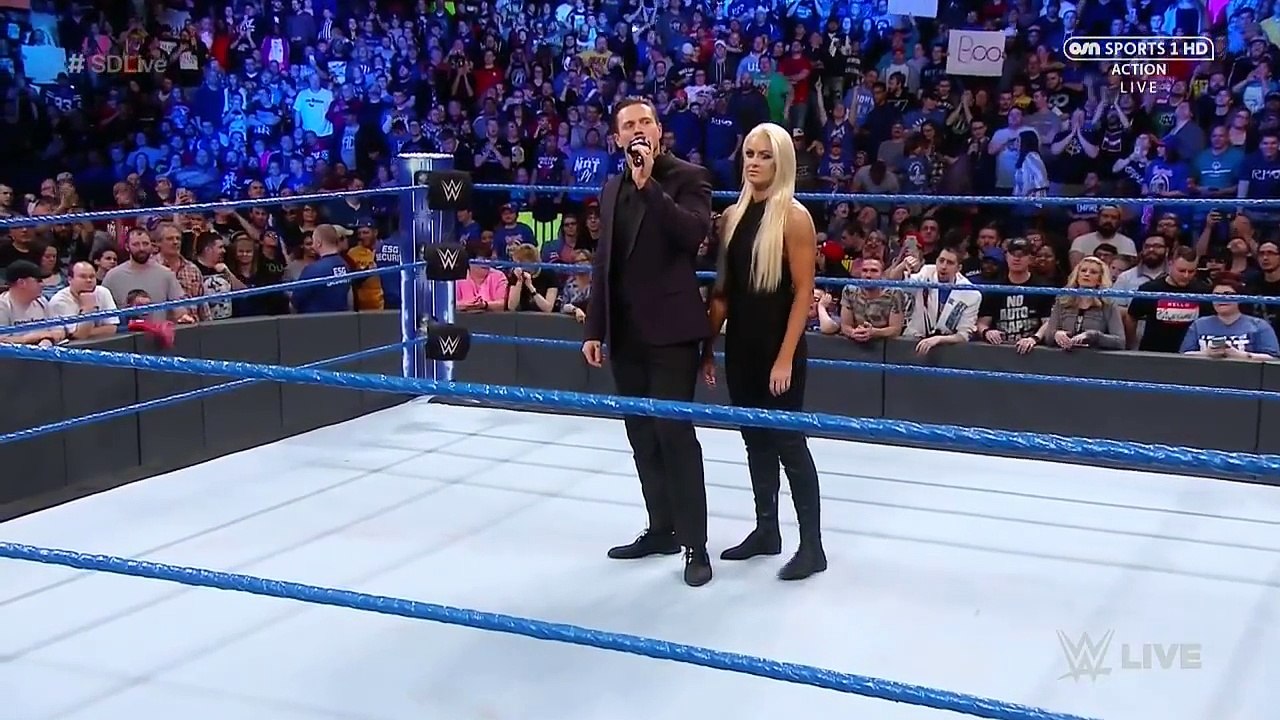 SmackDown Live | John Cena & Nikki Bella vs. James Ellsworth & Carmella