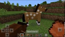 Minecraft lancando cavalos (2)