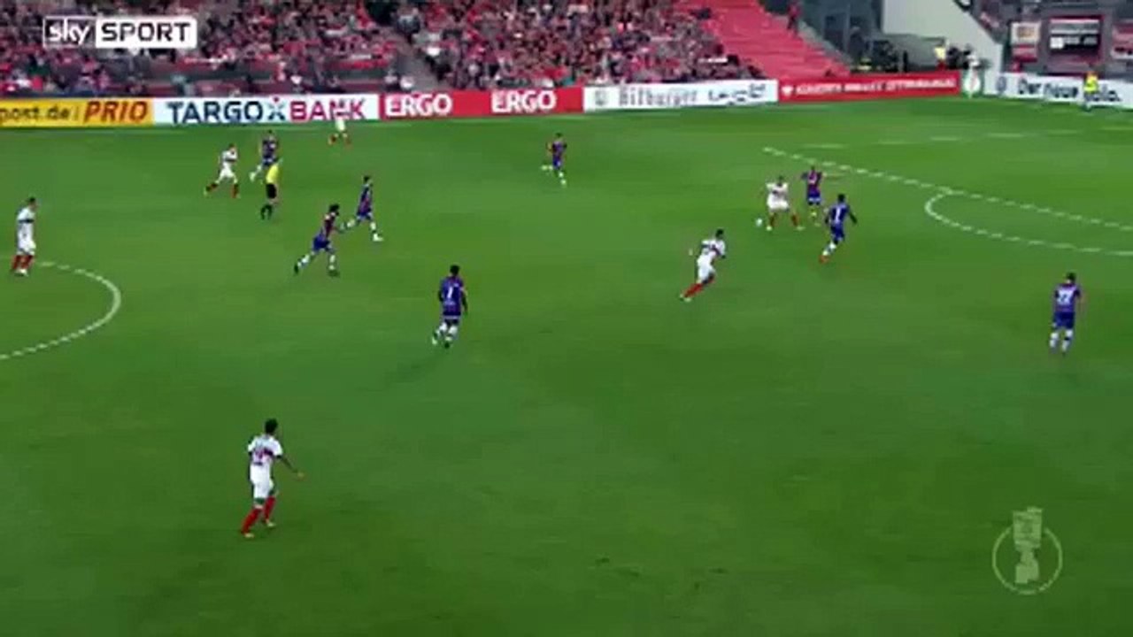Cottbus 2:2 Stuttgart ( German DFB Pokal 13 August 2017)