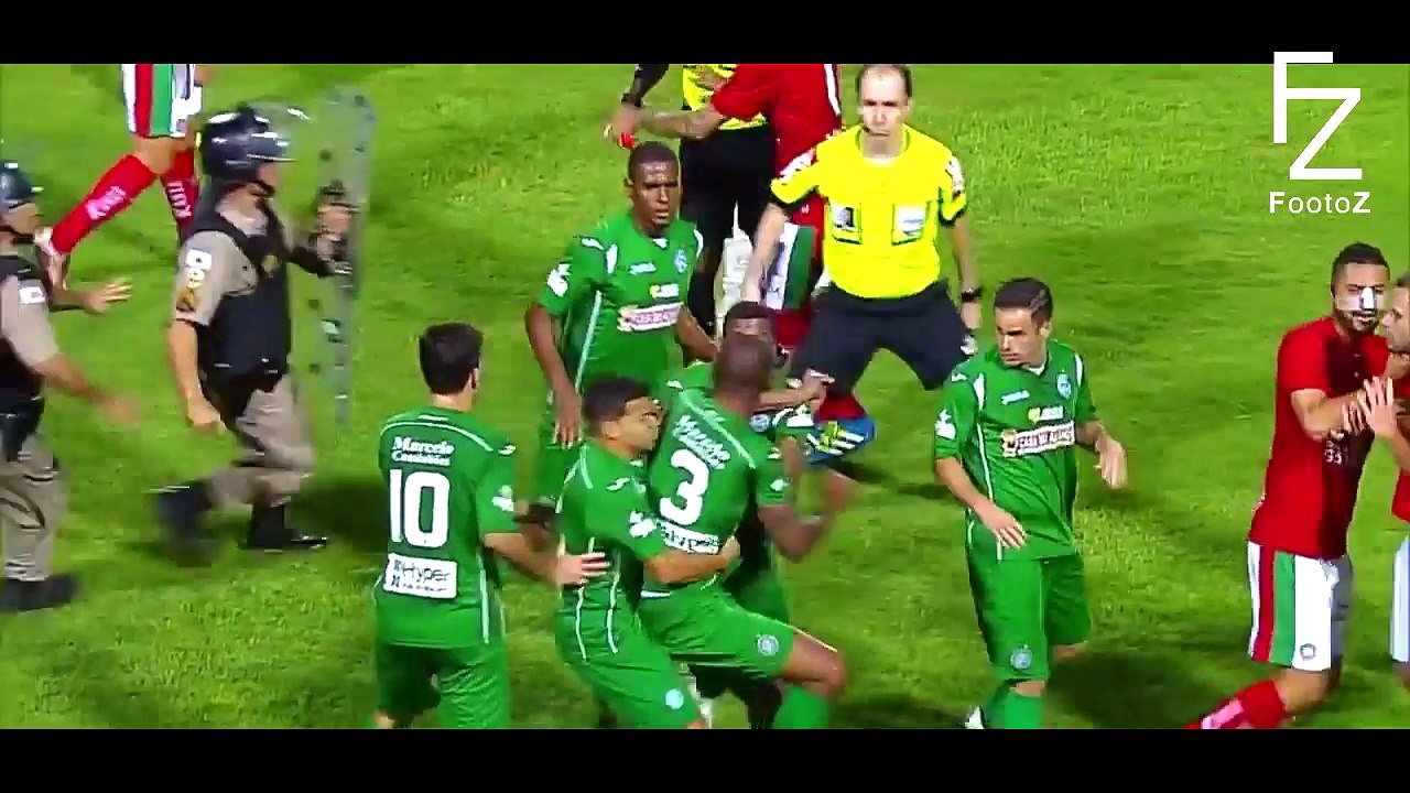 Ronaldo and Others vs Referees - Crazy Fights & Angry Moments ● HD ✔️