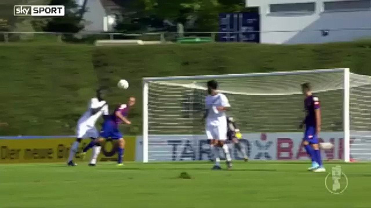 Bonner 1:1 Hanover ( German DFB Pokal 13 August 2017)