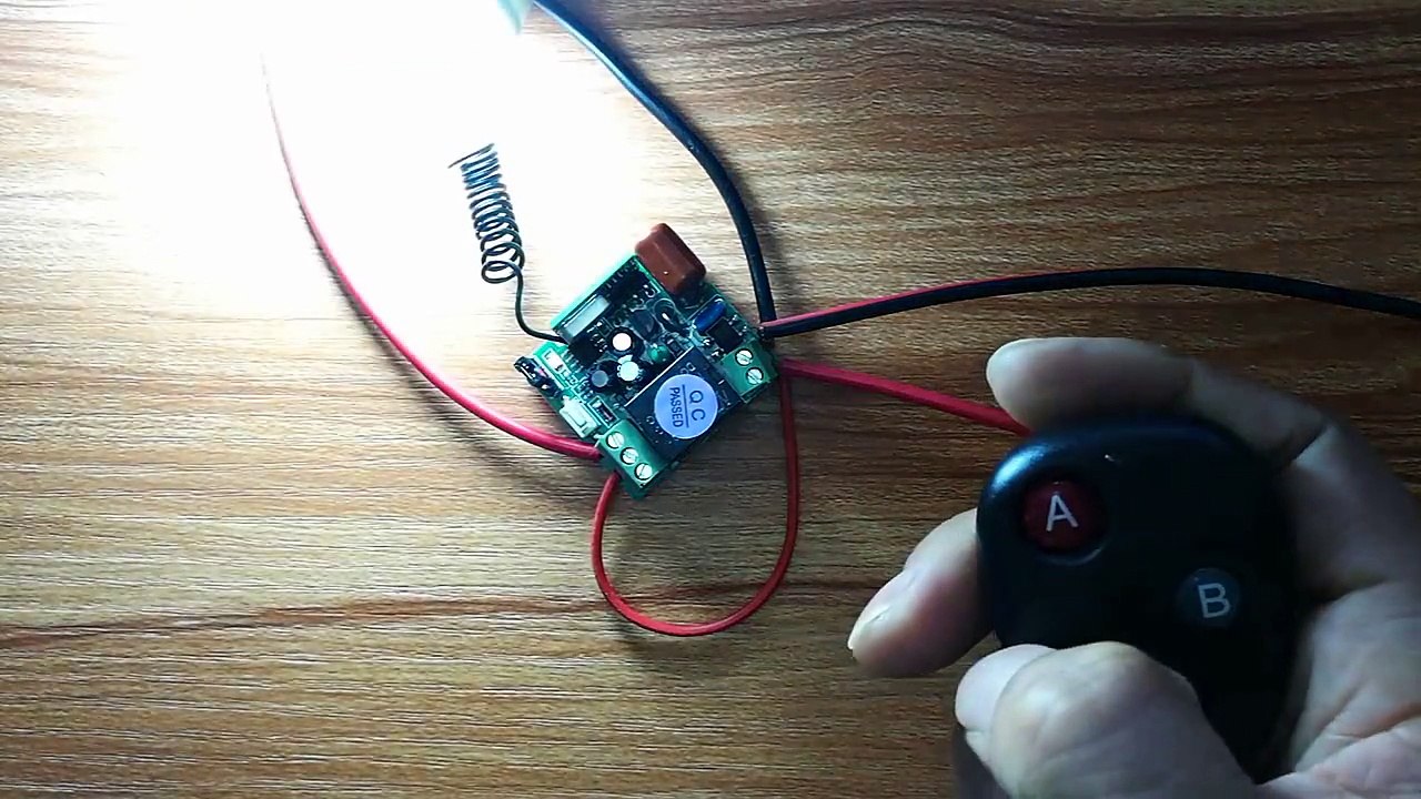 Funkfernsteuerung kabellose Fernbedienung Schalter Funkschalter Fernsteuerung Lichtschalter mit Handsender DC12V 24V