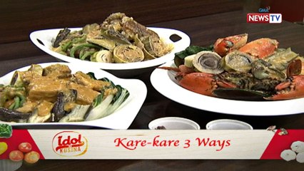 Idol sa Kusina: Kare-kare 3 Ways