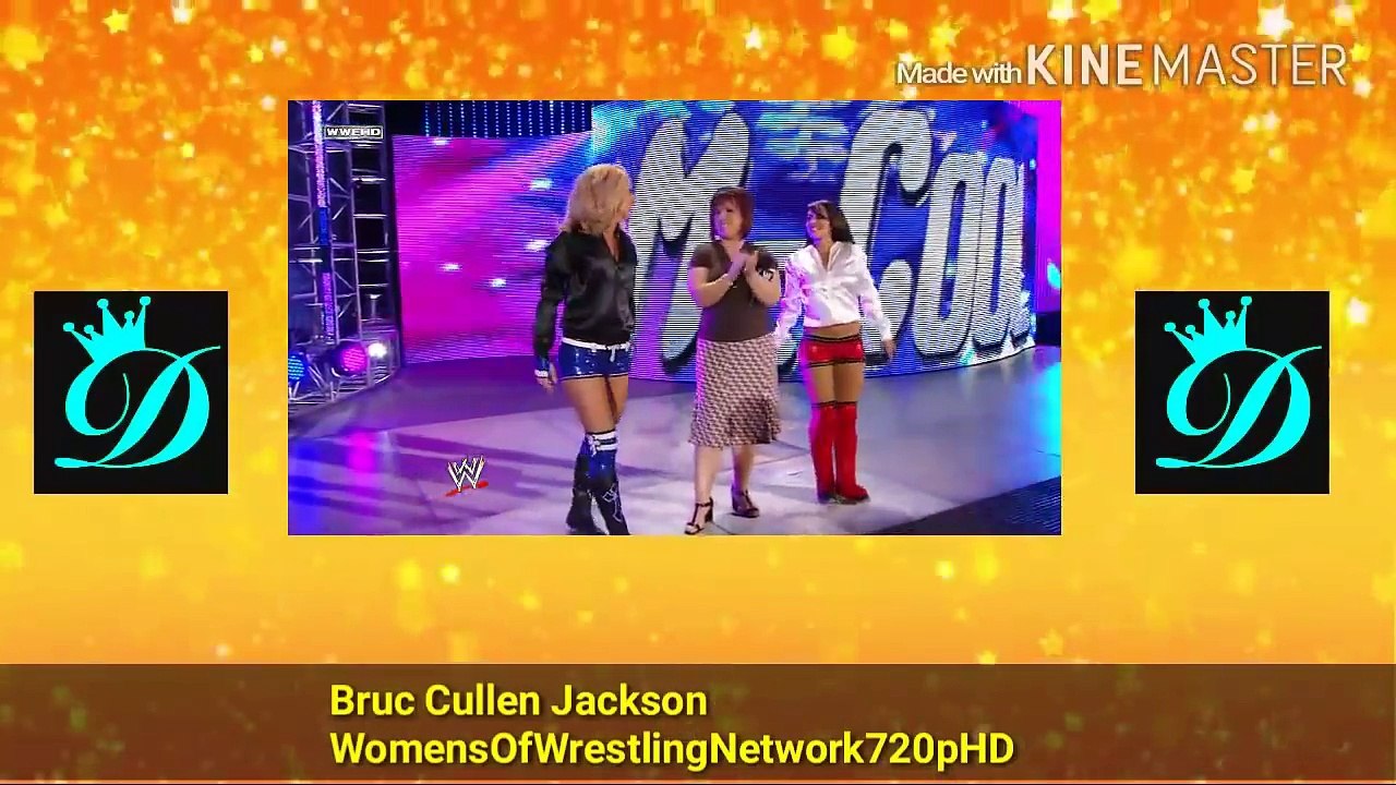 WWE Elimination Chamber 2010 LayCool vs Gail Kim & Maryse