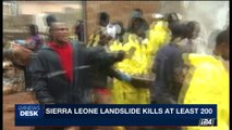 i24NEWS DESK |  Sierra Leone landslide kills at least 200 | Tuesday, August 15th 2017