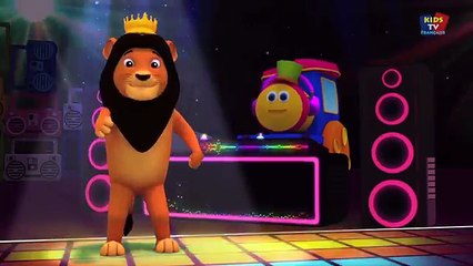 Bob train dix dans le lit - 3D Comptine - 3D Nursery rhyme - Bob Train Ten in the Bed