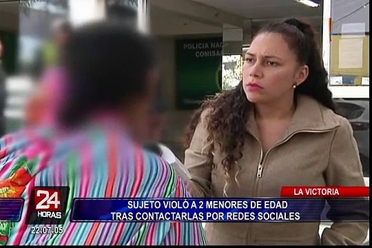 La Victoria: sujeto fue acusado de violar a dos menores que captó por internet