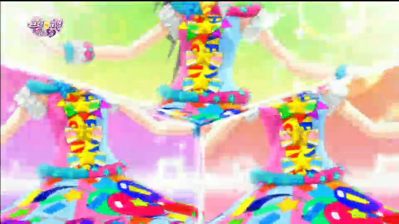 프리파라 2기 33화 삽입곡 럭키! 서프라이즈☆버스데이 (솔라미 드레싱 ver.) 한...