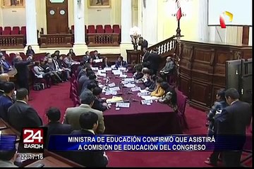 Marilú Martens confirma que se presentará ante la comisión de Educación del Congreso