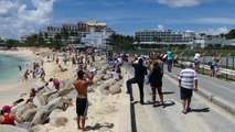 30 Departures and Landings at St. Maarten (SXM) Maho Beach ACTION