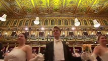 Anna Netrebko/Placido Domingo/J.D Florez beim Wiener Philharmonikerball 2017