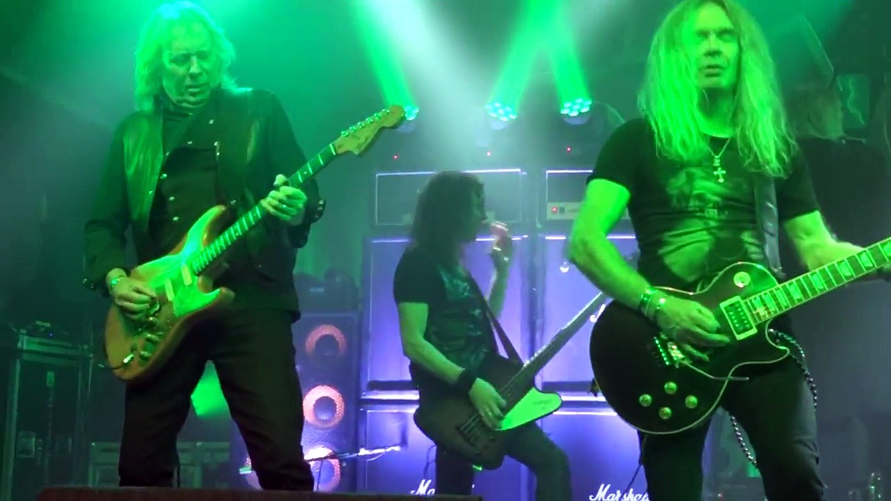 SAXON with Fast Eddie Clarke Ace Of Spades Notts Rock City 9th Nov 2016