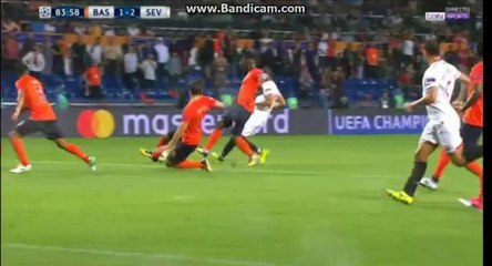 W.Ben Yedder Goal Basaksehir 1 - 2 Sevilla 16.08.2017 HD