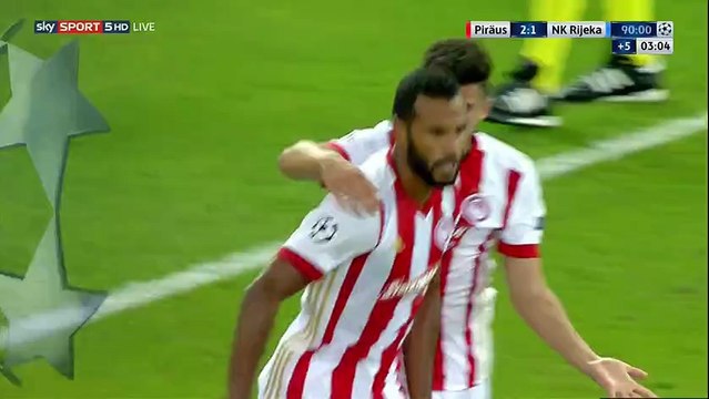 Jacques-Alaixys Romao Goal HD - Olympiakos Piraeus (Gre)	2-1	Rijeka (Cro) 16.08.2017