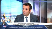 Le lapsus de Florian Philippot sur Marine Le Pen