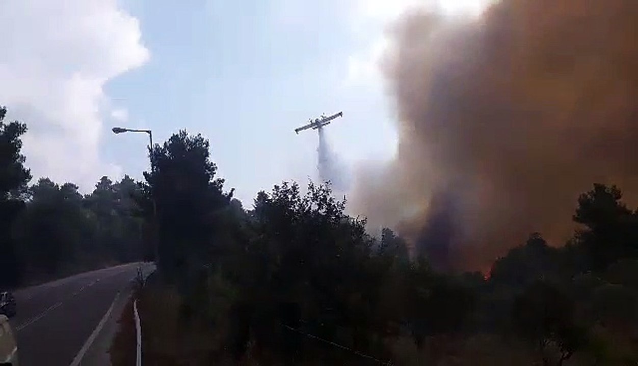 Τα καναντέρ επιχειρούν στο Καπανδρίτι