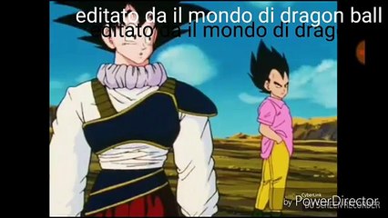 DRAGON BALL Z goku racconta come è sfuggito all'esplosione del pianeta namek-in italiano