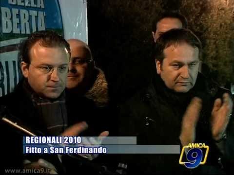 Regionali 2010 | Il ministro Fitto a San Ferdinando di Puglia