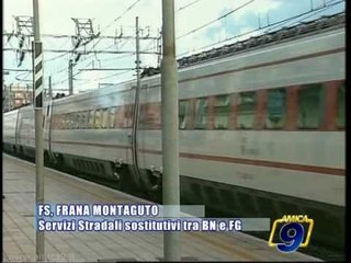FS | Frana Montaguto, servizi stradali sostitutivi tra Benevento e Foggia