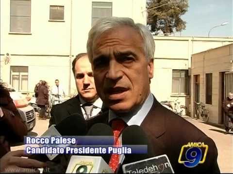 ANDRIA | Regionali 2010 | Rocco Palese visita il Bonomo