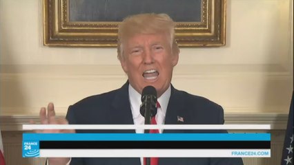 ترامب يدين أعمال العنف