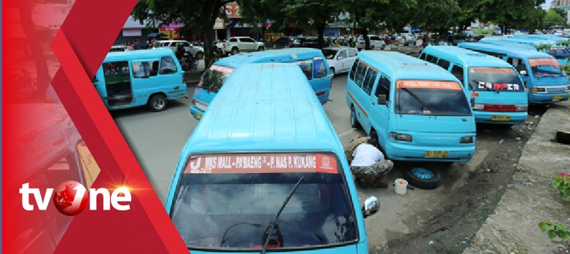 Sopir Angkot di Cirebon Mogok, Pelajar dan Penumpang terlantar