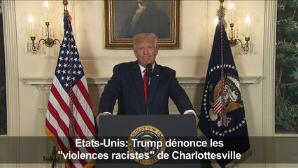 Trump dénonce les 'suprémacistes blancs, le KKK et les néo-nazis