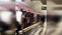 Londra metrosunda yangın