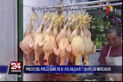 Jorge González Izquierdo explica alza del precio del pollo en mercados