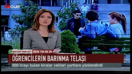 Öğrencileri barınma telaşı sardı (Haber 14 08 2017)