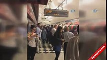 Londra'da metro istasyonunda patlama sesi ve duman!