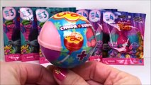 Trolls Poppy Style Set Dreamworks Series 3 Blind Bags Surprise Eggs Chupa Chups Lollipops