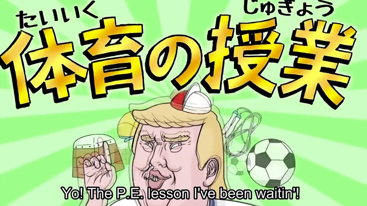 Trump rap in anime !! (Yo! Daitouryou Trap kun...