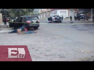 Enfrentamientos en Apatzingán dejan nueve muertos y 44 detenidos / Titulares de la tarde