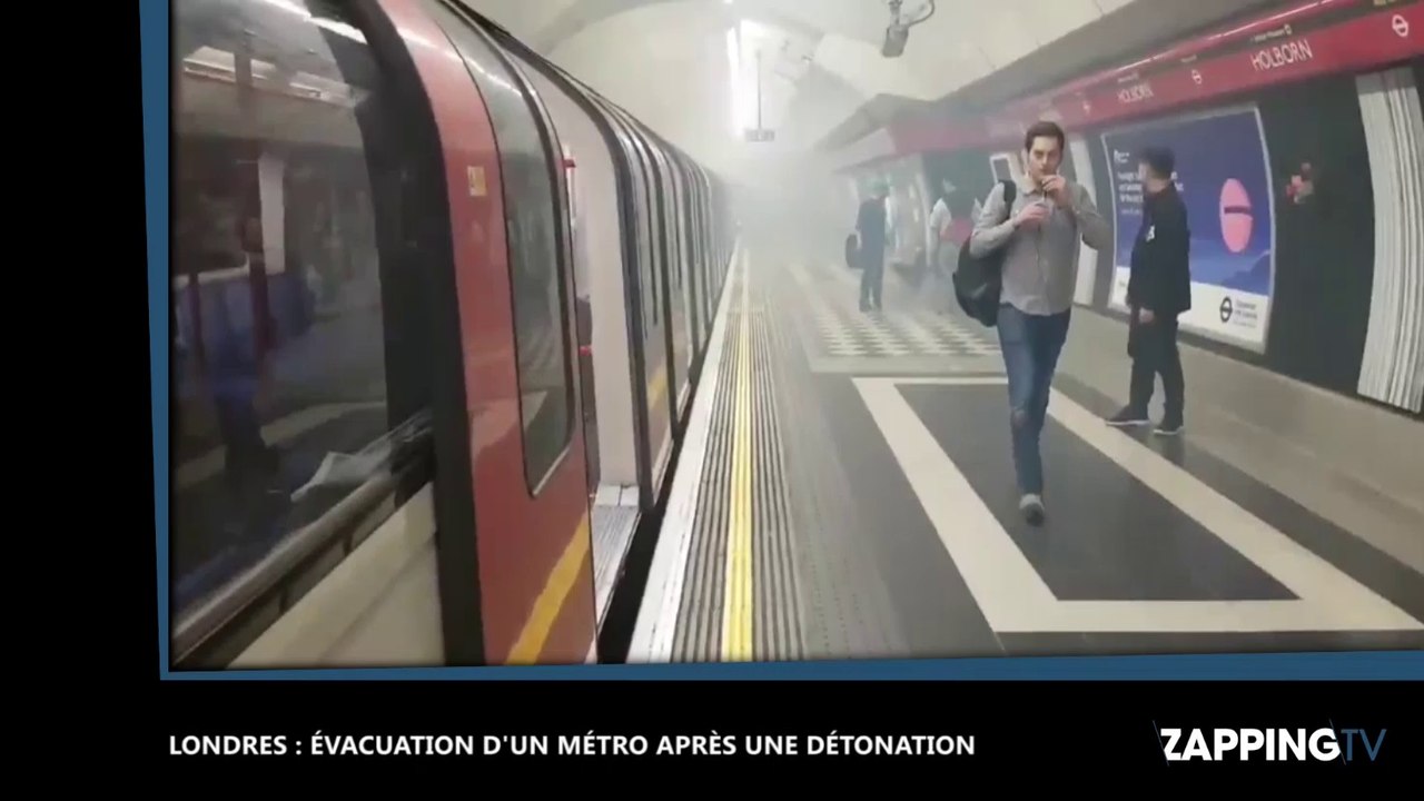 Londres : Évacuation d’un métro après une détonation et la présence de fumée (Vidéo)