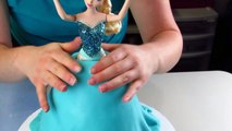 3D Frozen Olaf Out Of Fondant, Elsa Cake - How To With The Icing Artist