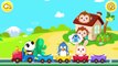 Baby Panda Games & Learn New Words | Animated Stickers Vehicle Themes | Babybus Kids Games