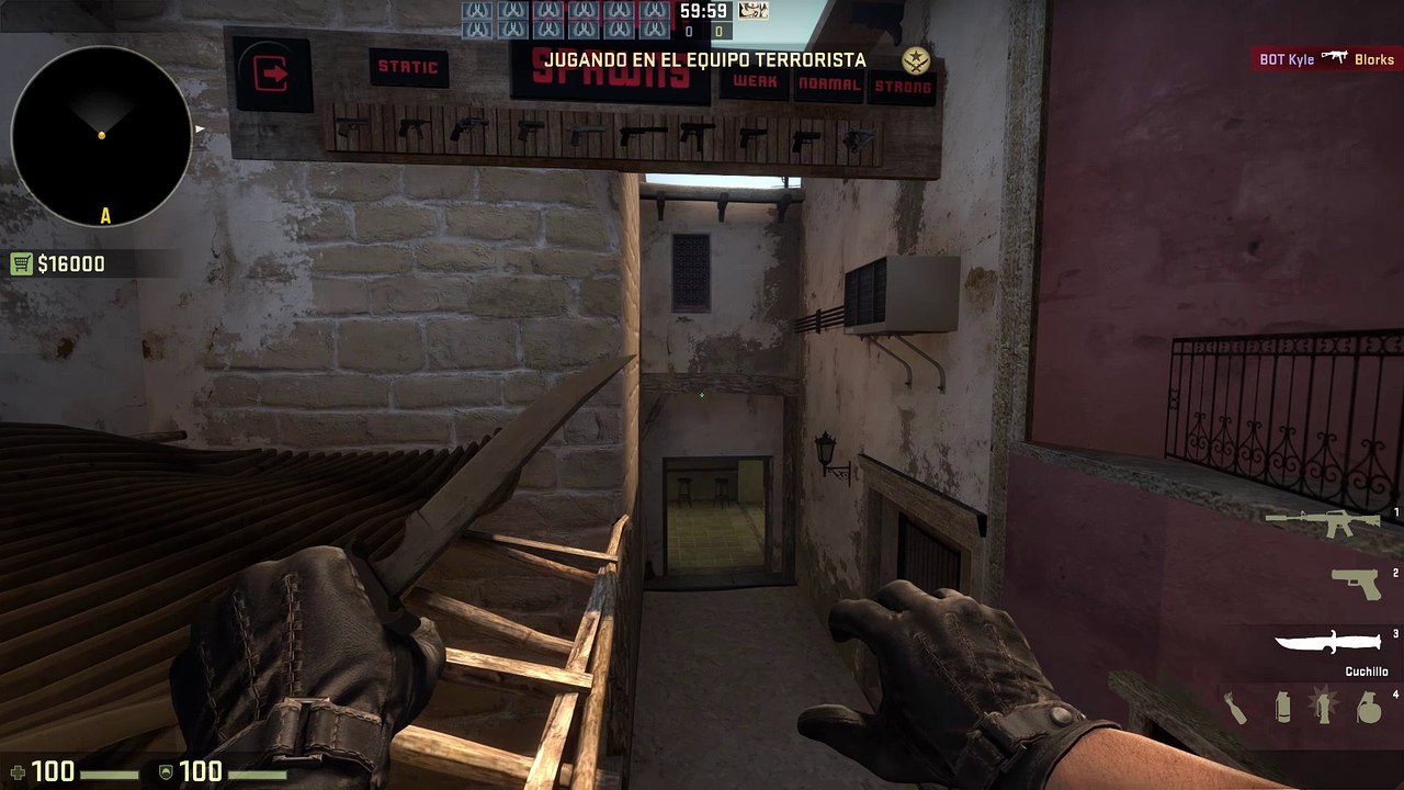 Training Map - Mirage B - M4A1-S