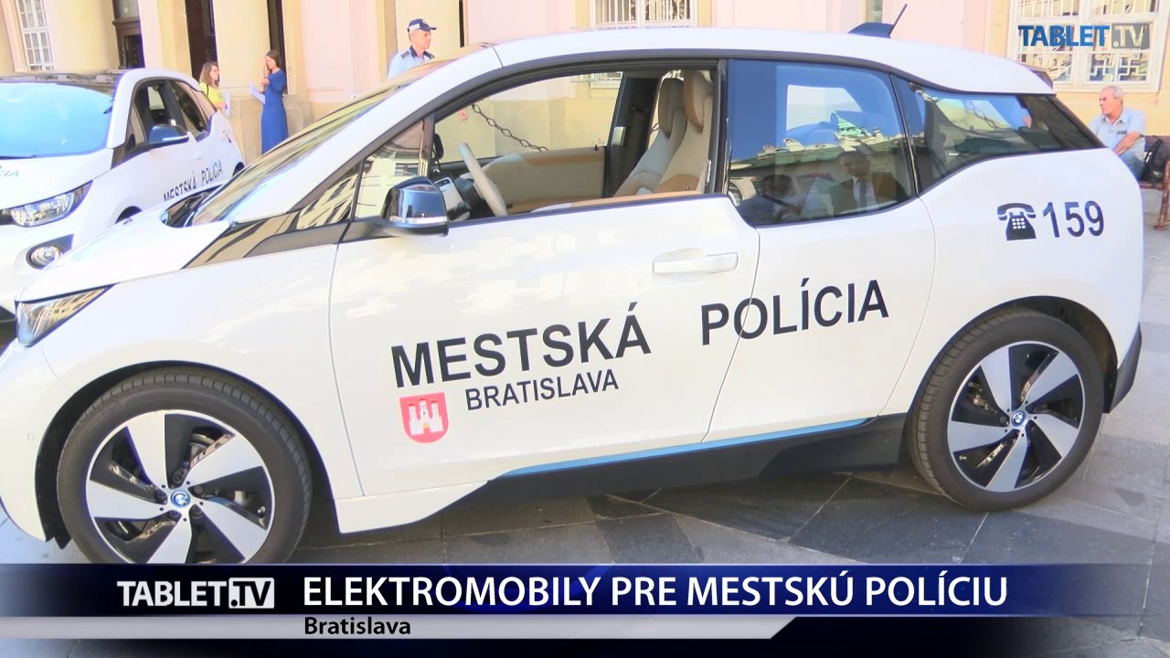 BRATISLAVA: Mestská polícia má dočasne zapožičané dva elektroautomobily