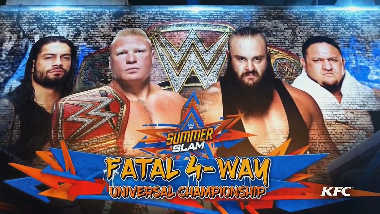 SummerSlam 2017 Face to Face
