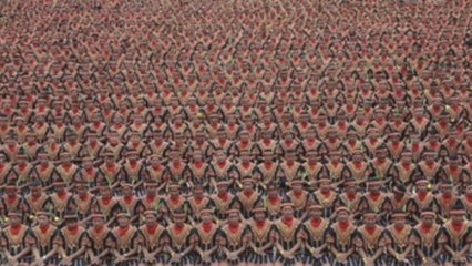 Indonesia celebra el festival de danza tradicional Saman