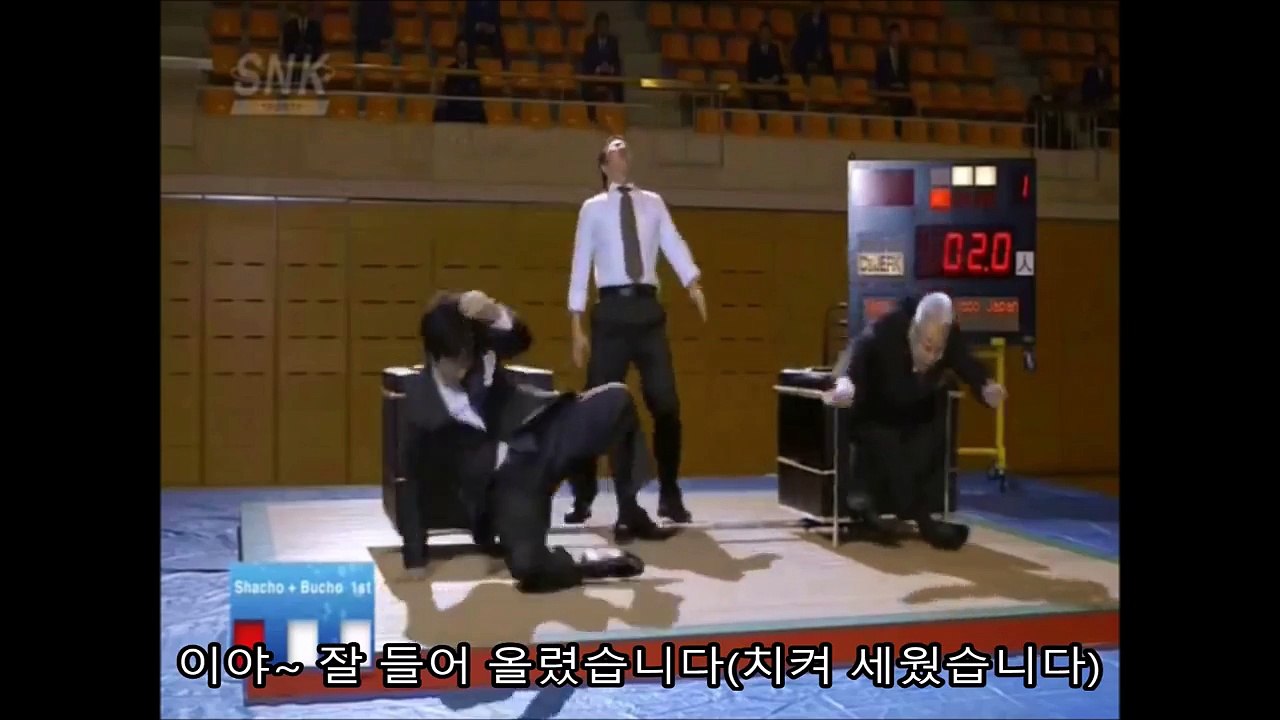 직장인의 애환을 스포츠로 재밌게 표현한 일본 광고(자막포함)