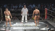 Akito vs. Tomomitsu Matsunaga - DDT Beer Garden Fight (2017) ~ Smile Squash DAY ~